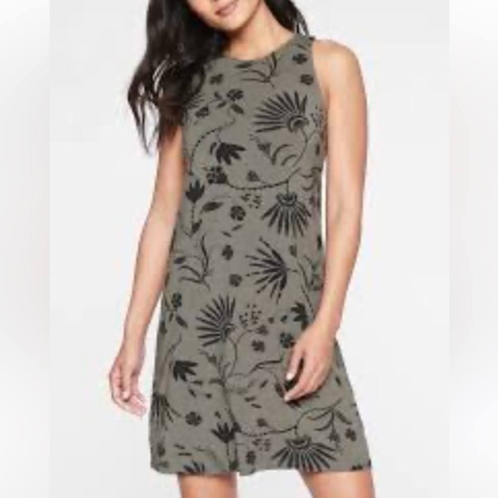 Athleta Santorini printed high neck dress size S